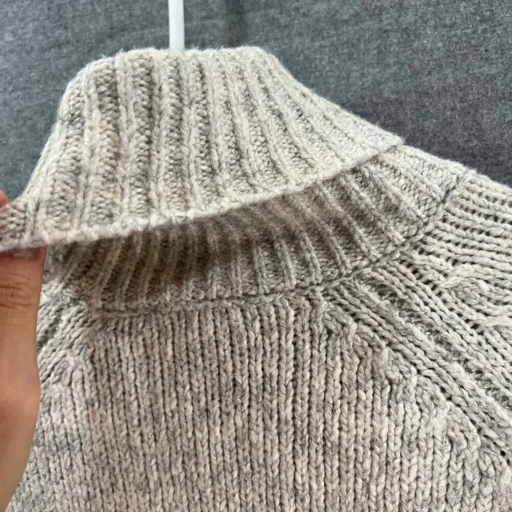 Michael Kors Turtleneck Sweater Womens Size Small Long Sleeve Knitted Pullover